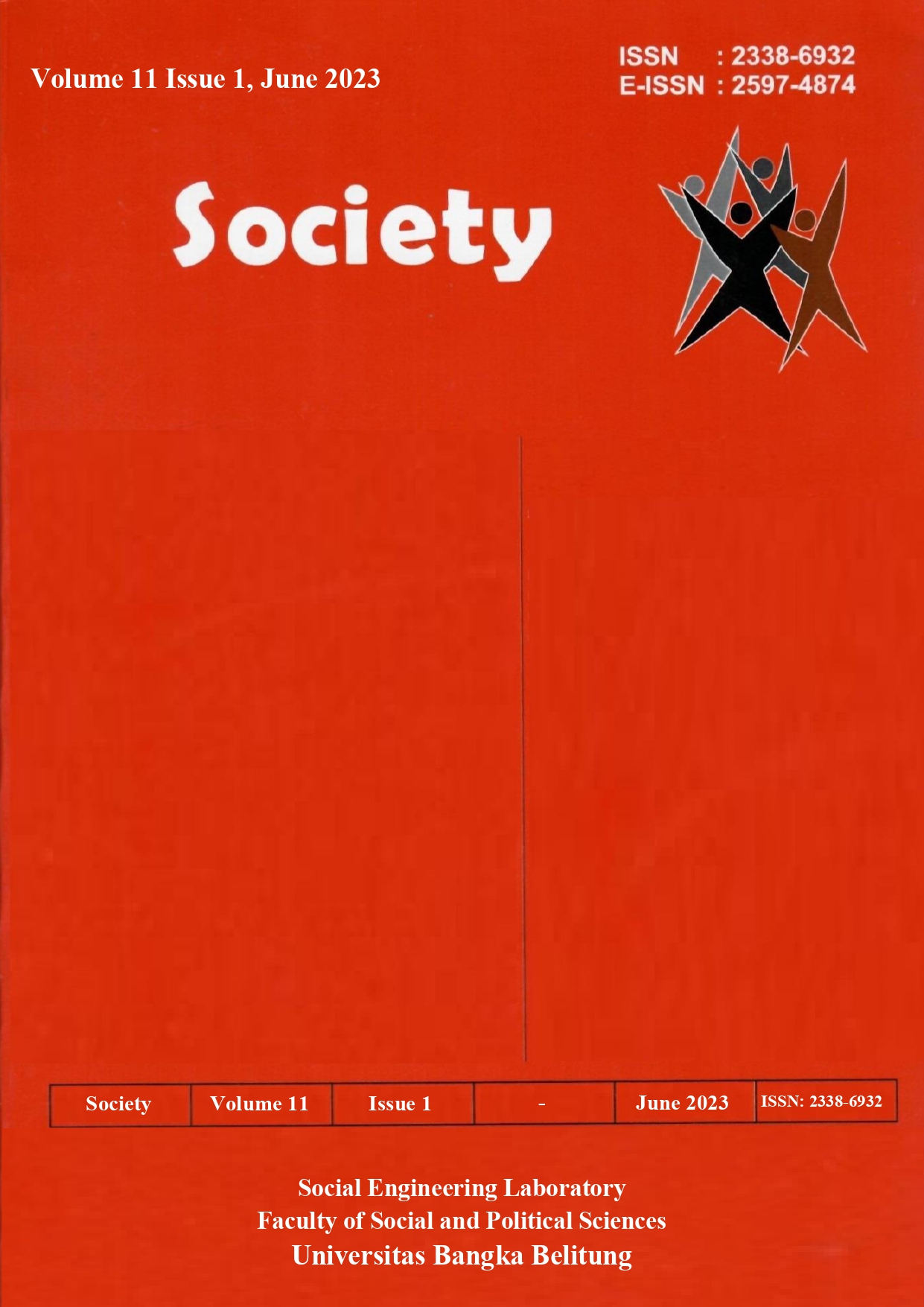 Society Volume 11 Issue 1#2023